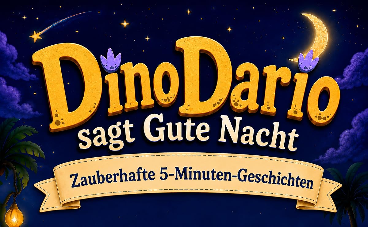 Dino Dario sagt Gute Nacht – zauberhafte 5-Minuten-Geschichten